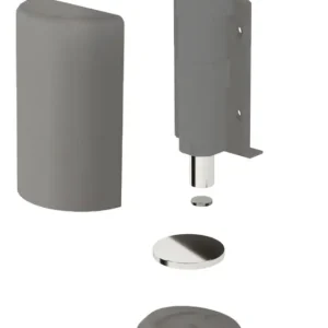 Fermaporta magnetico stoppino X VERUM Ghidini Grigio 3956 Gereduceerde Prijs